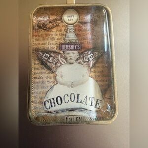 Artisan Vintage-Inspired Chocolate Pendant Necklace